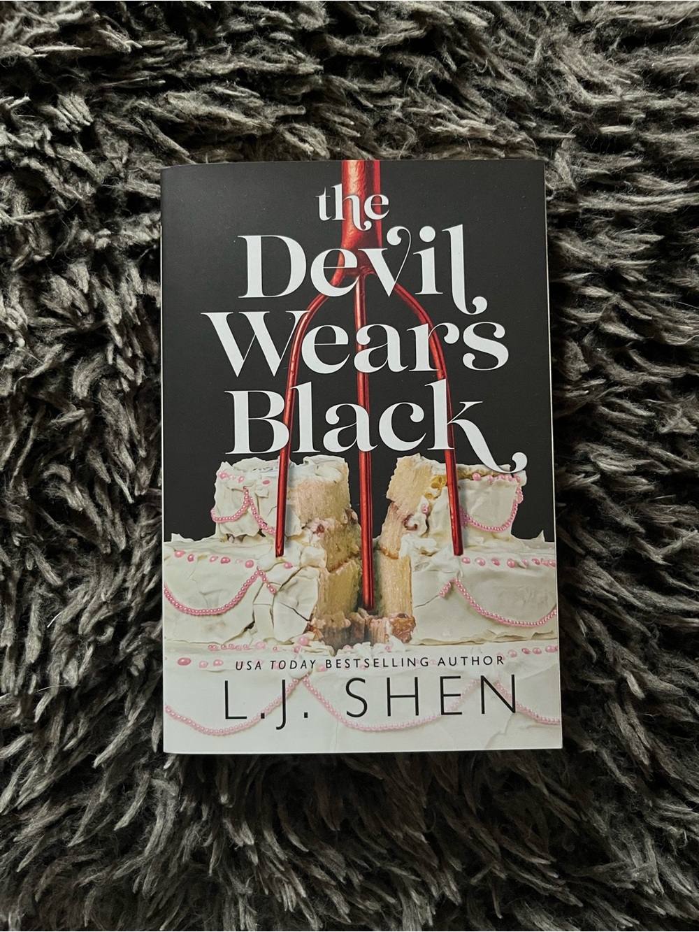 The Devil Wears Black by L.J. Shen - Paperback Book w/ Signed Bookplate